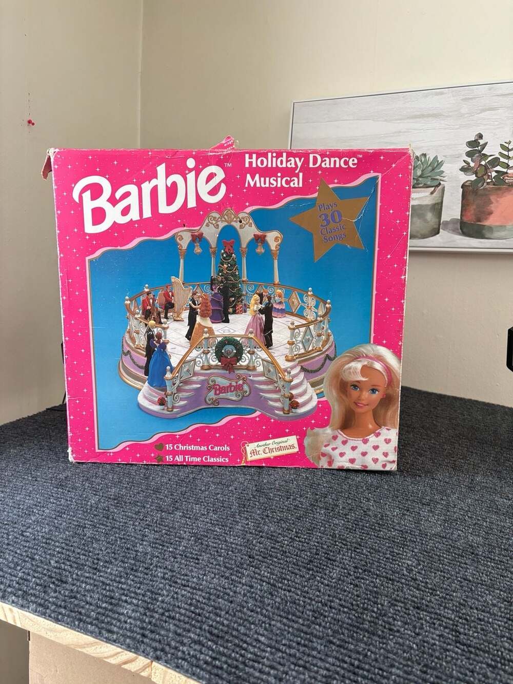 Barbie Holiday Dance Musical 1997 Mr. Christmas Stage Works